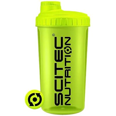 Scitec Nutrition Shaker, 700 ml, Jaune fluo Scitec Nutrition Shaker, 700 ml, Jaune fluo