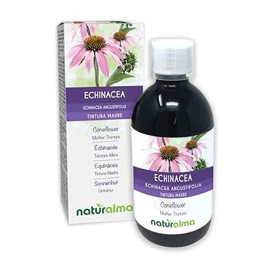 Naturalma Échinacée (Echinacea angustifolia) racines Teinture Mère sans alcool Extrait liquide gouttes 500 ml Complément alimentaire Végétalien ou végan Naturalma Échinacée (Echinacea angustifolia) racines Teinture Mère sans alcool Extrait liquide gouttes 500 ml Complément alimentaire Végétalien ou végan