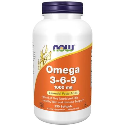 NOW Omega 3-6-9 1000 mg softgels (250 softgels) NOW Omega 3-6-9 1000 mg softgels (250 softgels)