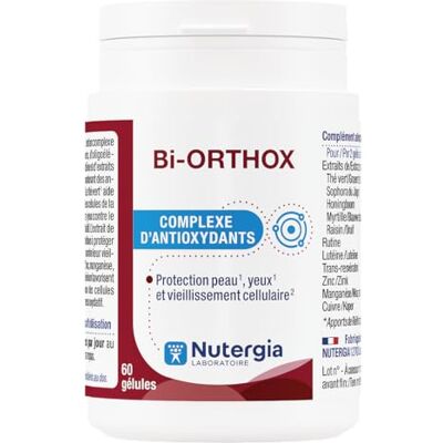 NUTERGIA Bi-ORTHOX - Complément alimentaire pour la protection cellulaire NUTERGIA Bi-ORTHOX - Complément alimentaire pour la protection cellulaire