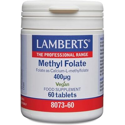 Lamberts Methyl Folate 400ug 60 Tablettes Lamberts Methyl Folate 400ug 60 Tablettes
