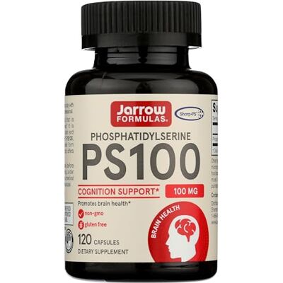 Jarrow Formulas PS-100 Phosphatidylserine 100 mg 120 Capsules Jarrow Formulas PS-100 Phosphatidylserine 100 mg 120 Capsules