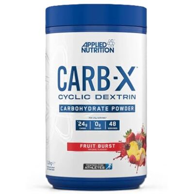 Applied Nutrition Carb X Fruit Burst Complément en Glucides pour l'Énergie (1.2kg) (Explosion de Fruits) Applied Nutrition Carb X Fruit Burst Complément en Glucides pour l'Énergie (1.2kg) (Explosion de Fruits)