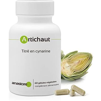 Anastore ARTICHAUT * 400 mg / 60 gélules * Titré à 5% min en cynarine Anastore ARTICHAUT * 400 mg / 60 gélules * Titré à 5% min en cynarine