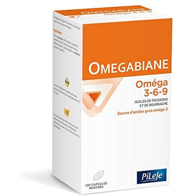 PILEJE Omegabiane Omega 3-6-9 100 Cap. 1 pièce 250 g PILEJE Omegabiane Omega 3-6-9 100 Cap. 1 pièce 250 g