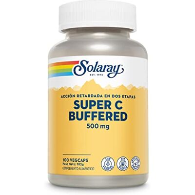 SOLARAY Vitamine C Buffered 100 VegCaps SOLARAY Vitamine C Buffered 100 VegCaps