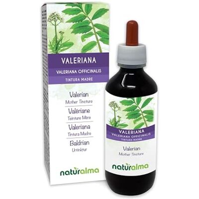 Naturalma Valériane (Valeriana officinalis) racines Teinture Mère sans alcool Extrait liquide gouttes 200 ml Complément alimentaire Végétalien ou végan Naturalma Valériane (Valeriana officinalis) racines Teinture Mère sans alcool Extrait liquide gouttes 200 ml Complément alimentaire Végétalien ou végan