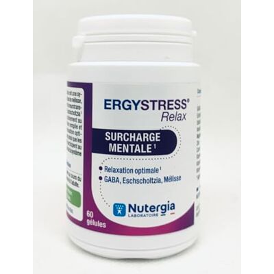 Nutergia ERGYSTRESS Relax, 60 Gélules Nutergia ERGYSTRESS Relax, 60 Gélules