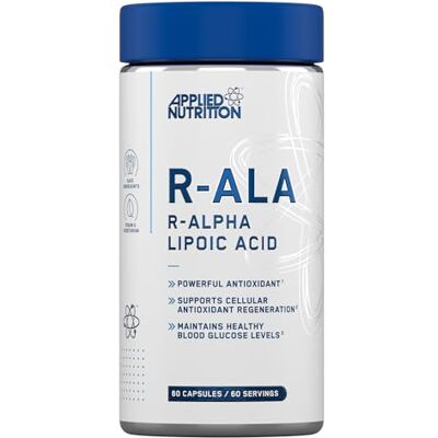 Applied Nutrition R-Ala R-Alpha Lipoic Acid 60 Veg Capsules Applied Nutrition R-Ala R-Alpha Lipoic Acid 60 Veg Capsules
