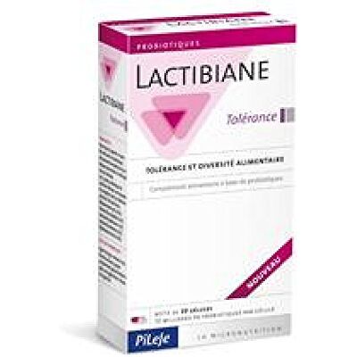 PILEJE Lactibiane Tolérance 30 Gélules Complément alimentaire à base de 5 baies PILEJE Lactibiane Tolérance 30 Gélules Complément alimentaire à base de 5 baies