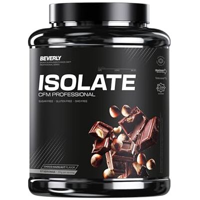 Beverly Isolate CFM Isolat de protéines de lactosérum Lacprodan 2 kg 30 g de protéines par portion 58 portions Tonifie et augmente la masse musculaire Saveur (CHOCOLAT NOISETTE) Beverly Isolate CFM Isolat de protéines de lactosérum Lacprodan 2 kg 30 g de protéines par portion 58 portions Tonifie et augmente la masse musculaire Saveur (CHOCOLAT NOISETTE)