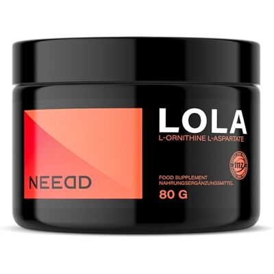 Zone LOLA (L-Ornithine-L-Aspartate) Powder 80g -Mélange de deux acides aminés : Ornithine et acide L-aspartique 1000 mg par portion 80 portions par paquet Supplément alimentaire par MZ Zone LOLA (L-Ornithine-L-Aspartate) Powder 80g -Mélange de deux acides aminés : Ornithine et acide L-aspartique 1000 mg par portion 80 portions par paquet Supplément alimentaire par MZ