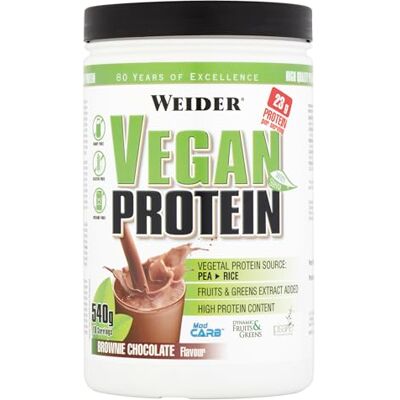 Weider Vegan Protein Chocolate 540 g Weider Vegan Protein Chocolate 540 g