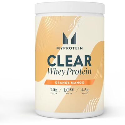 Myprotein Clear Whey Isolate 500g Orange Mango 20 Serve Myprotein Clear Whey Isolate 500g Orange Mango 20 Serve