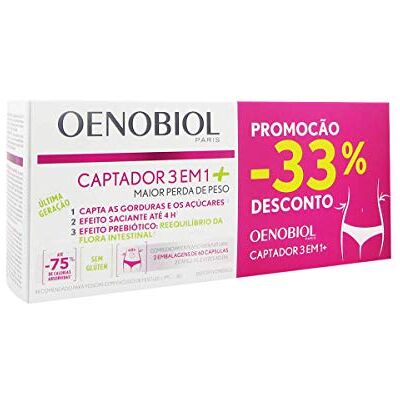 Oenobiol Pickup 3 en 1 + 60 capsules x 2 Oenobiol Pickup 3 en 1 + 60 capsules x 2