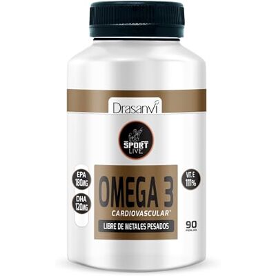 Drasanvi OMEGA 3 1000MG 90 PERLES SPORT LIVE Drasanvi OMEGA 3 1000MG 90 PERLES SPORT LIVE