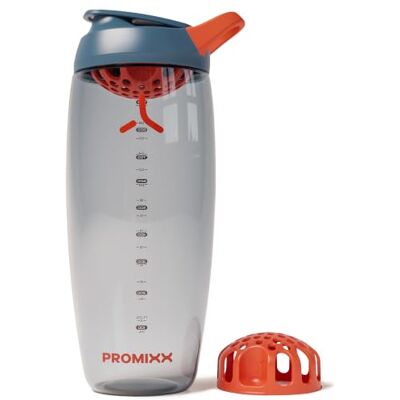 PROMIXX Pursuit Eiwitshaker – 950ml Stille Snap-Fit-mixer voor Klontervrije Shakes – Lekvrij BPA-vrij Ecozen met Meetmarkeringen voor Fitness en Reizen – Middernachtblauw PROMIXX Pursuit Eiwitshaker – 950ml Stille Snap-Fit-mixer voor Klontervrije Shakes – Lekvrij BPA-vrij Ecozen met Meetmarkeringen voor Fitness en Reizen – Middernachtblauw