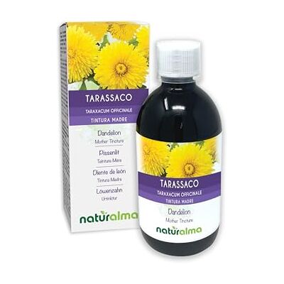 Naturalma Pissenlit (Taraxacum officinale) racines et feuilles Teinture Mère sans alcool Extrait liquide gouttes 500 ml Complément alimentaire Végétalien ou végan Naturalma Pissenlit (Taraxacum officinale) racines et feuilles Teinture Mère sans alcool Extrait liquide gouttes 500 ml Complément alimentaire Végétalien ou végan