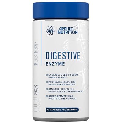 Applied Nutrition Digestive Enzyme 60 Capsules Applied Nutrition Digestive Enzyme 60 Capsules