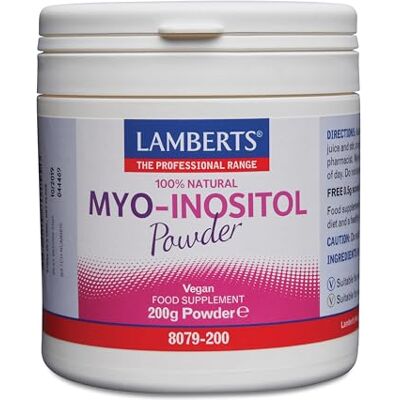 Lamberts Myo Inositol en poudre 200 g Lamberts Myo Inositol en poudre 200 g