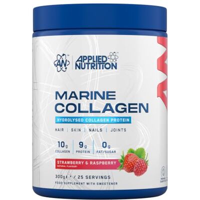 Applied Nutrition Marine Collagen Strawberry Raspberry 300G Applied Nutrition Marine Collagen Strawberry Raspberry 300G