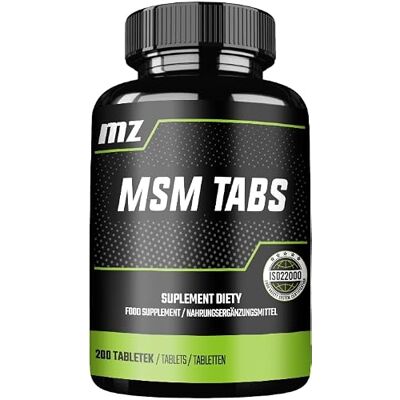 Zone MSM 1000 mg par portion 200 comprimés végétaliens 100 portions par bouteille pour le soutien des articulations Diet Supplement by MZ Zone MSM 1000 mg par portion 200 comprimés végétaliens 100 portions par bouteille pour le soutien des articulations Diet Supplement by MZ