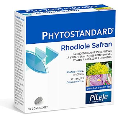 PiLeJe Rhodiola Safran 30 Comprimés - Soutien au Stress PiLeJe Rhodiola Safran 30 Comprimés - Soutien au Stress