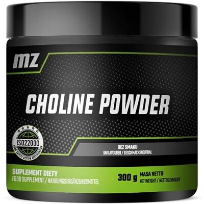Zone Choline Bitartrate Powder 300g 1000 mg par portion 300 portions Supporte la fonction cognitive Sans additifs Dietary Supplement by MZ Zone Choline Bitartrate Powder 300g 1000 mg par portion 300 portions Supporte la fonction cognitive Sans additifs Dietary Supplement by MZ