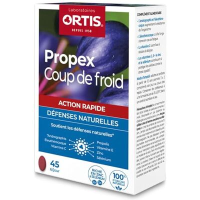 Ortis Propex Coup de Froid 45 Comprimés Ortis Propex Coup de Froid 45 Comprimés