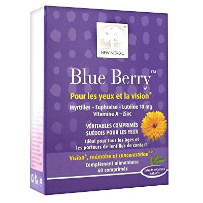 New Nordic Blue Berry 60 Comprimés New Nordic Blue Berry 60 Comprimés