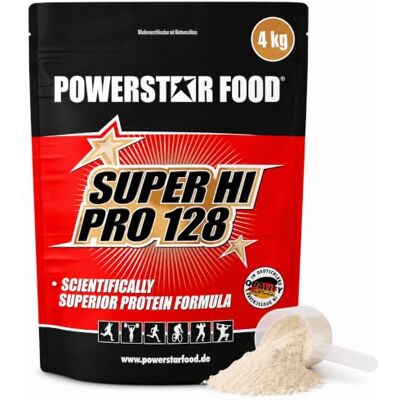 POWERSTAR FOOD Powerstar SUPER HI PRO 128 Poudre de protéines multi-composants sans édulcorant Valeur biologique maximale Poudre de protéines neutres avec 81 % de protéines i.Tr. Pour le développement musculaire 5 POWERSTAR FOOD Powerstar SUPER HI PRO 128 Poudre de protéines multi-composants sans édulcorant Valeur biologique maximale Poudre de protéines neutres avec 81 % de protéines i.Tr. Pour le développement musculaire 5