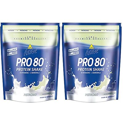 inkospor Active Proteinshake Pro Lot de 2 sachets de 80 sachets de 500 g de pistache 1 kg inkospor Active Proteinshake Pro Lot de 2 sachets de 80 sachets de 500 g de pistache 1 kg
