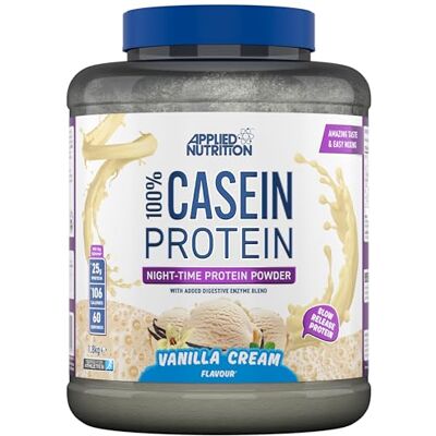 Applied Nutrition 100 % protéine de caséine, vanille (EAN 5056555208021) 1800 g Applied Nutrition 100 % protéine de caséine, vanille (EAN 5056555208021) 1800 g