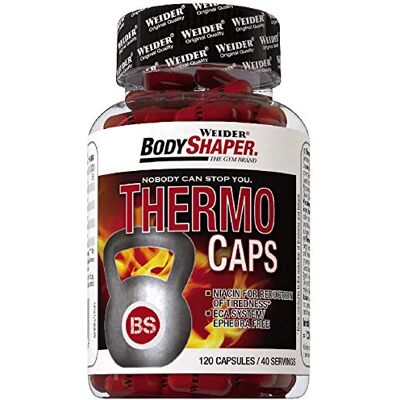 Weider Body Shaper Thermo Caps 120 Caps Weider Body Shaper Thermo Caps 120 Caps