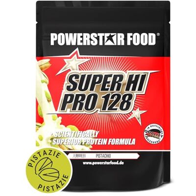 POWERSTAR FOOD Powerstar SUPER HI PRO 128 1kg Poudre de protéine multi-composants Valeur biologique la plus élevée possible Protein Powder avec 80% de protéines s.s. Produit en Allemagne Pistachio POWERSTAR FOOD Powerstar SUPER HI PRO 128 1kg Poudre de protéine multi-composants Valeur biologique la plus élevée possible Protein Powder avec 80% de protéines s.s. Produit en Allemagne Pistachio