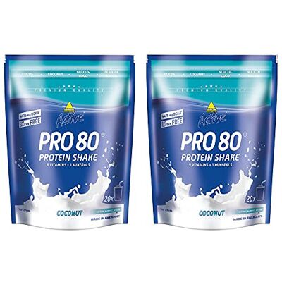 inkospor Active Protteinshake Pro Lot de 2 sachets de 80 sachets de 500 g de noix de coco 1 kg inkospor Active Protteinshake Pro Lot de 2 sachets de 80 sachets de 500 g de noix de coco 1 kg