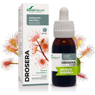 Soria Natural Soria Drosera Rotundifolia Xxi extrait, 50 Ml Soria Natural Soria Drosera Rotundifolia Xxi extrait, 50 Ml
