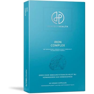 Perfect Health Fer Bisglycinate Hautement Assimilable Contre Fatigue & Épuisement Système Immunitaire Forme Chélatée 30 Comprimés Vegan Haute Biodisponibilité Perfect Health Fer Bisglycinate Hautement Assimilable Contre Fatigue & Épuisement Système Immunitaire Forme Chélatée 30 Comprimés Vegan Haute Biodisponibilité