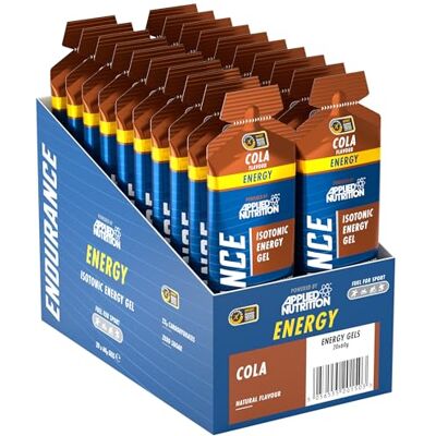 Applied Nutrition Endurance Gels Energy 20 x 60 ml Cola Applied Nutrition Endurance Gels Energy 20 x 60 ml Cola