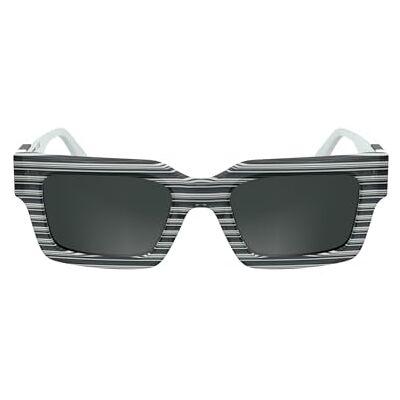 KARL LAGERFELD GAFAS KL6182S C: STRIPED BLACK Eye Size: 51 Bridge: 20 Santé et soins personnels KARL LAGERFELD GAFAS KL6182S C: STRIPED BLACK Eye Size: 51 Bridge: 20 Santé et soins personnels
