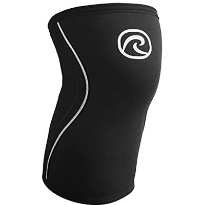 Rehband Genouillère légère en néoprène de 3 mm pour homme et femme pour les sports d'endurance, bandage de sport respirant Rehband Genouillère légère en néoprène de 3 mm pour homme et femme pour les sports d'endurance, bandage de sport respirant