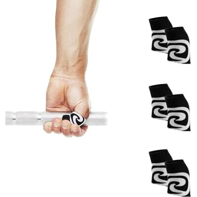 Rehband RX Thumb Brace, 1 paire, protection du pouce pour l'entraînement de la force, néoprène de 1,5 mm, protection de la prise à crochet, couleur : noir 3 paires, mesure : S/M Rehband RX Thumb Brace, 1 paire, protection du pouce pour l'entraînement de la force, néoprène de 1,5 mm, protection de la prise à crochet, couleur : noir 3 paires, mesure : S/M