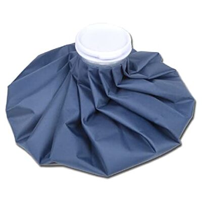 GIMA Sac à glace, diamètre 28 cm, avec petit bouchon, bleu, 28606 GIMA Sac à glace, diamètre 28 cm, avec petit bouchon, bleu, 28606