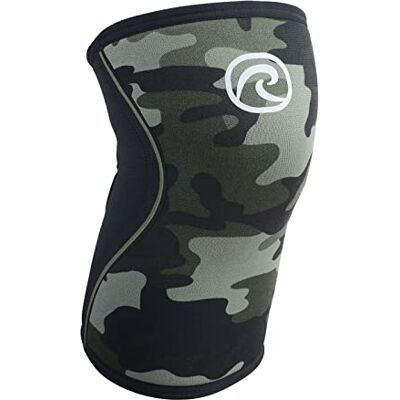 Rehband Genouillère pour sport de force et fitness – Genouillère 7 mm en néoprène, flexible et antidérapante, manchon de genou pour hommes et femmes, couleur : camouflage, taille : L Rehband Genouillère pour sport de force et fitness – Genouillère 7 mm en néoprène, flexible et antidérapante, manchon de genou pour hommes et femmes, couleur : camouflage, taille : L
