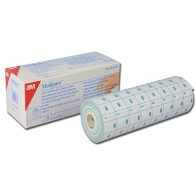 3M Medipore H : 15 cm x 10 m Protection élastique adhésive en Tnt Lot de 1 pièce 3M Medipore H : 15 cm x 10 m Protection élastique adhésive en Tnt Lot de 1 pièce