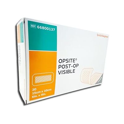 Smith & Nephew opsite Post Op visible 15x10cm VENDAGE Bandage 20pcs Smith & Nephew opsite Post Op visible 15x10cm VENDAGE Bandage 20pcs