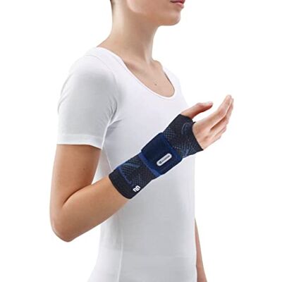 BAUERFEIND ManuTrain Bandage de poignet, noir, droit, taille 5 BAUERFEIND ManuTrain Bandage de poignet, noir, droit, taille 5