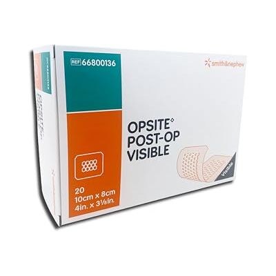Smith & Nephew Opsite Pansement post-opératoire visible 8 x 10 cm Smith & Nephew Opsite Pansement post-opératoire visible 8 x 10 cm