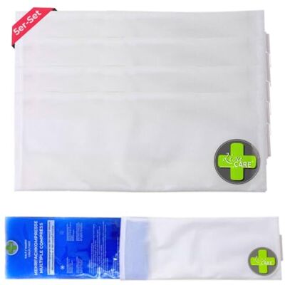 LisaCare Lot de 5 housses en non-tissé pour compresses 29 x 12 cm Avec bande élastique avec fermeture Velcro Housse en non-tissé assortie pour blessures individuelles (5 x 29 x 12 cm) LisaCare Lot de 5 housses en non-tissé pour compresses 29 x 12 cm Avec bande élastique avec fermeture Velcro Housse en non-tissé assortie pour blessures individuelles (5 x 29 x 12 cm)