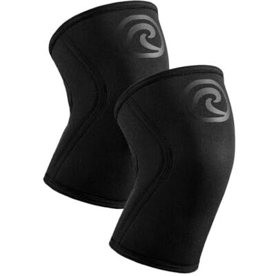Rehband Genouillère pour sport de force Pour crossfit et entraînement lourd, manchon de genou en néoprène de 5 mm Disponible dans de nombreuses couleurs et tailles Unisexe Couleur : carbone Rehband Genouillère pour sport de force Pour crossfit et entraînement lourd, manchon de genou en néoprène de 5 mm Disponible dans de nombreuses couleurs et tailles Unisexe Couleur : carbone